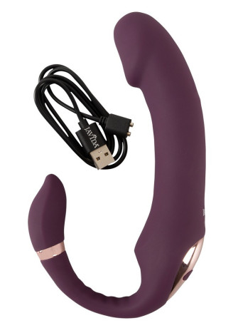 Nodding Tip Vibrator with Bendable Clit Stimulation